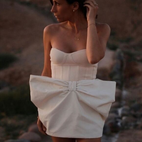 ZARA VOLUMINOUS MINI SKIRT BLOGGERS FAV NWT White size M - Picture 3 of 8